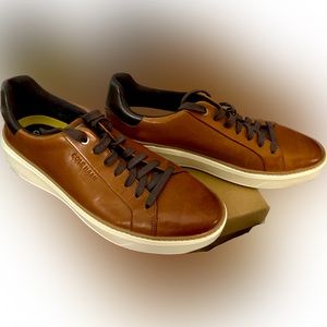 Cole Haan Men’s Grand Series GrandPro Topspin Sneaker British Tan